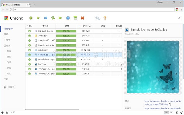 Chrome下载管理插件：Chrono下载管理器