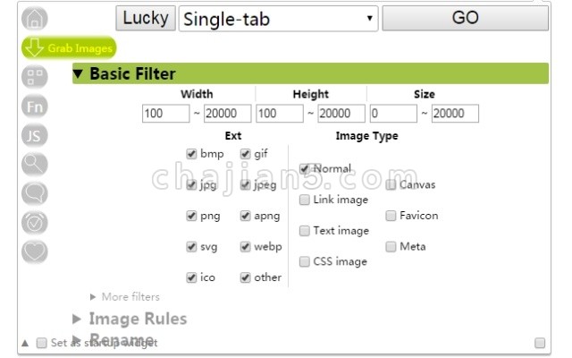 Chrome批量取图、拼图 、截图、画图、美图5合1工具“小乐图客(ZIG)极客版”