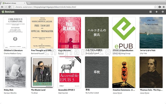 Readium Chrome epub格式电子书阅读器插件