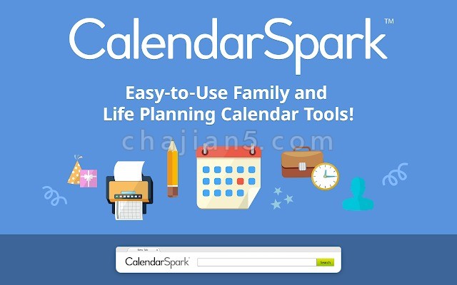 CalendarSpark 免费日历工具 支持打印、个性化