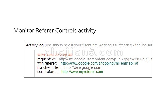 Referer Control 基于每个站点控制HTTP Referer