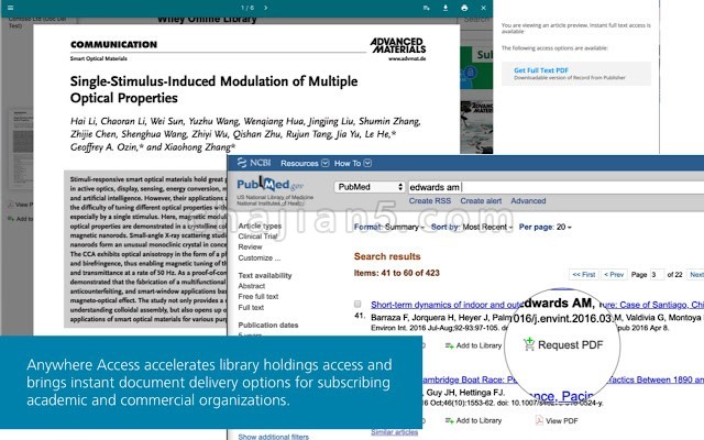 readcube papers specify publication date