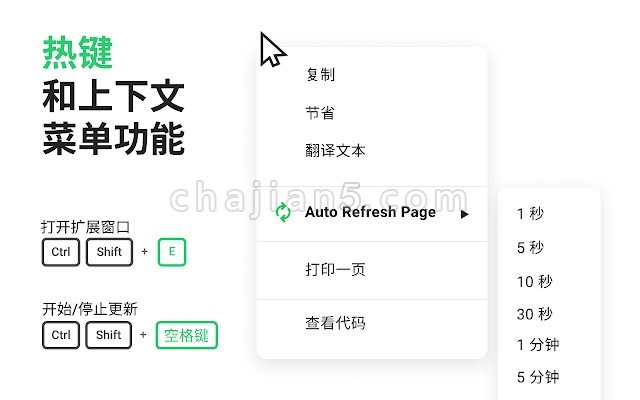 Auto Refresh Page 自动刷新页面 支持自动点击链接或按钮