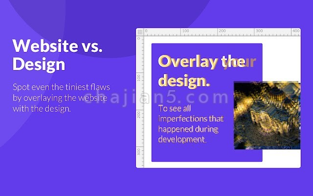 Designer Tools 测量并对齐chrome中元素的前端开发插件